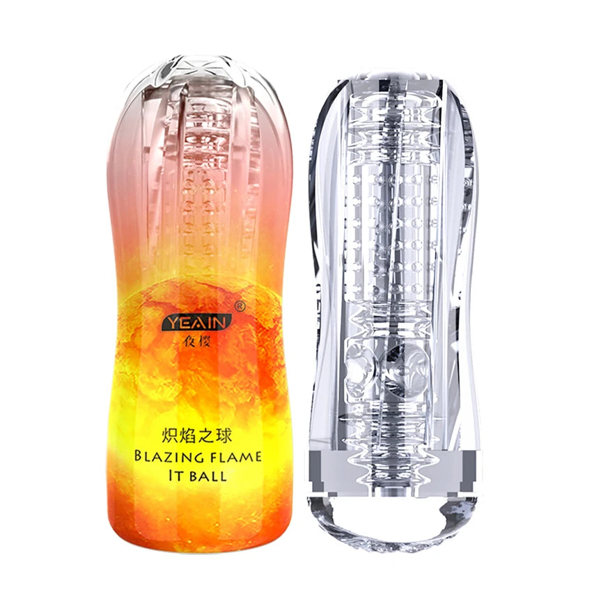 Male Masturbators Soft Pussy Sex Toys Real Vagina Adult Endurance Exercise Erotic Vacuum Pocket Masturbation Cup For Adult Men