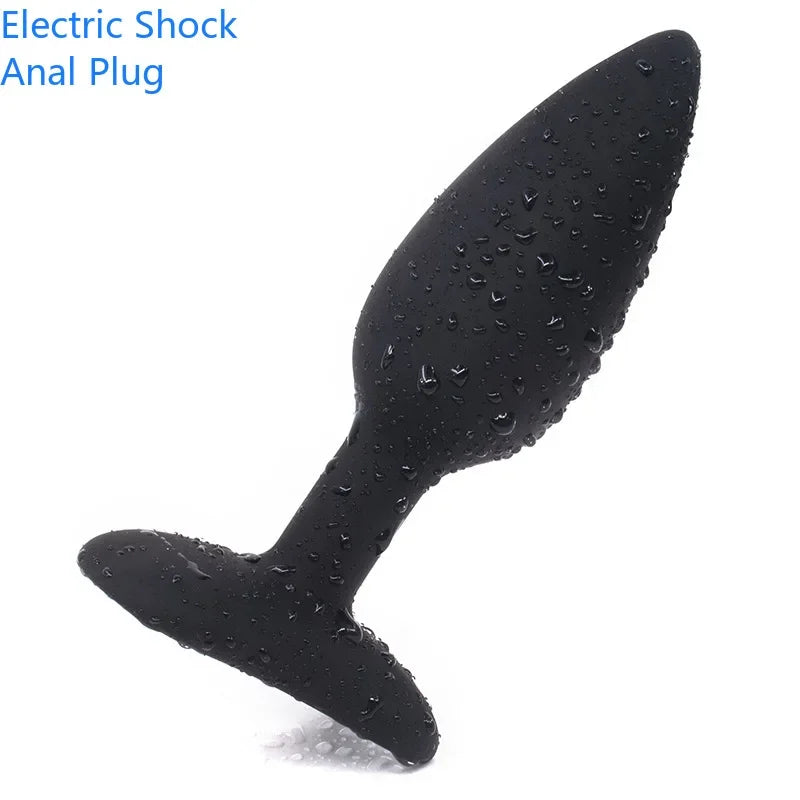 Medical Themed Toy Sex Toys For Men Masturbation Novelty Electric Shock Butt Plug Anal Toys Penis Stimulate Pulse Orgasm