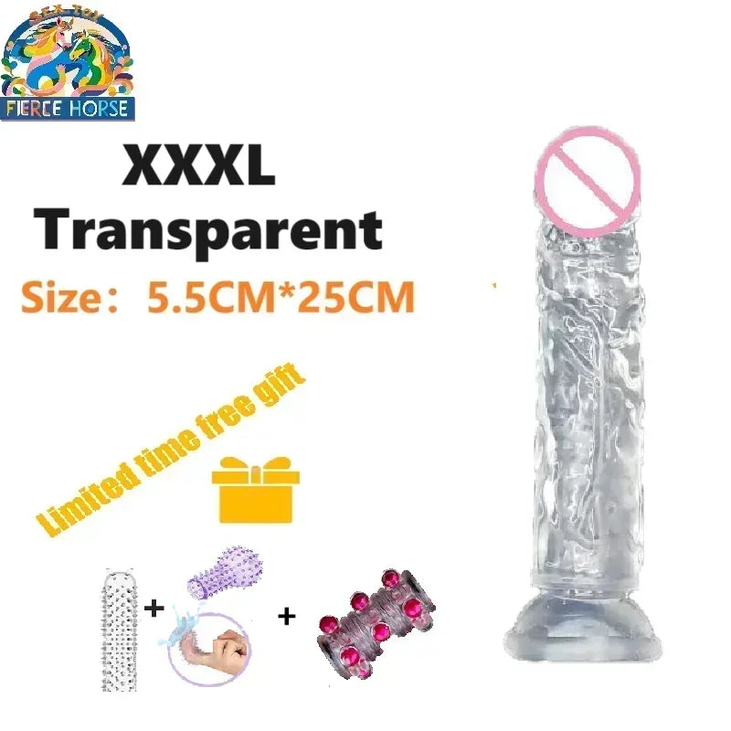 Dildos Sex Toys Dick Cheap Soft Female Vagina Clitoris Anal Masturbators Penis with Suction Cup 5 Colors Consolador Dildo Gode