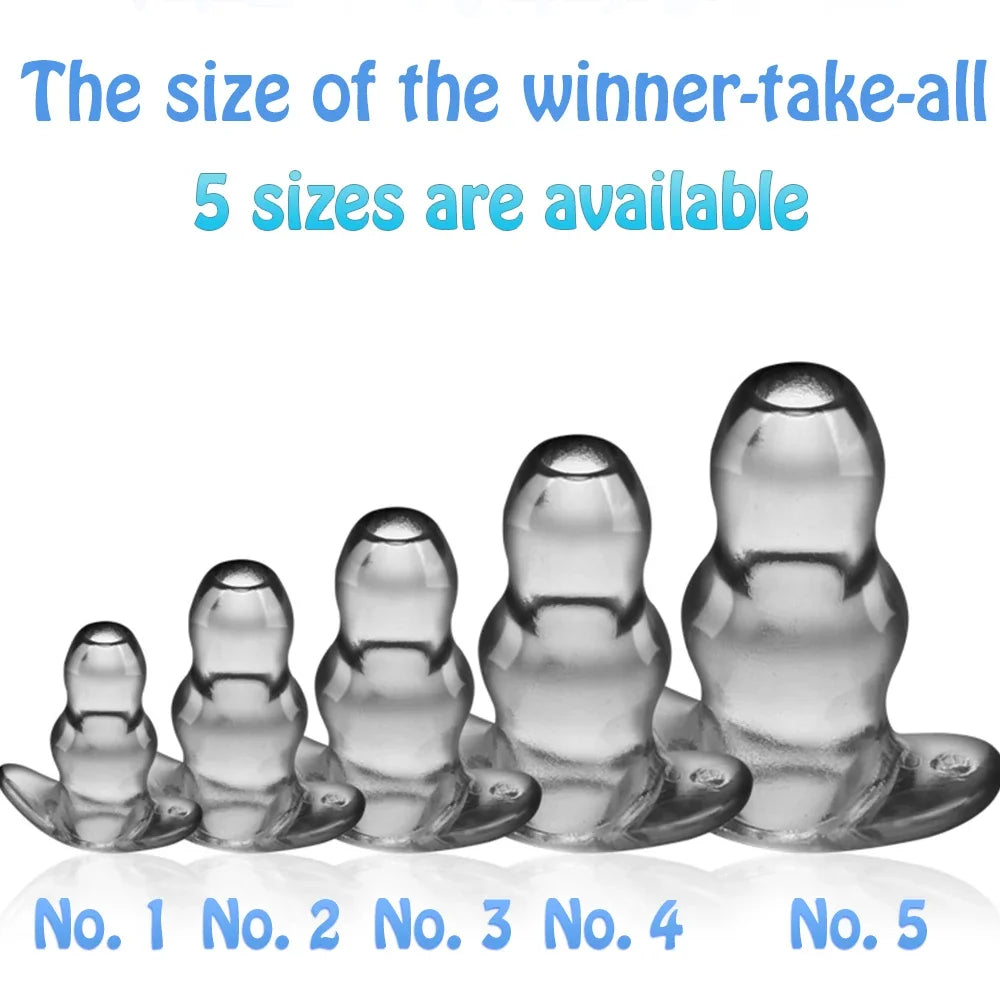 Sex Toys For Woman Men Gay Adult Products Hollow Dildo Anus Butt Plug Anal Dilator Enema Prostate Massager