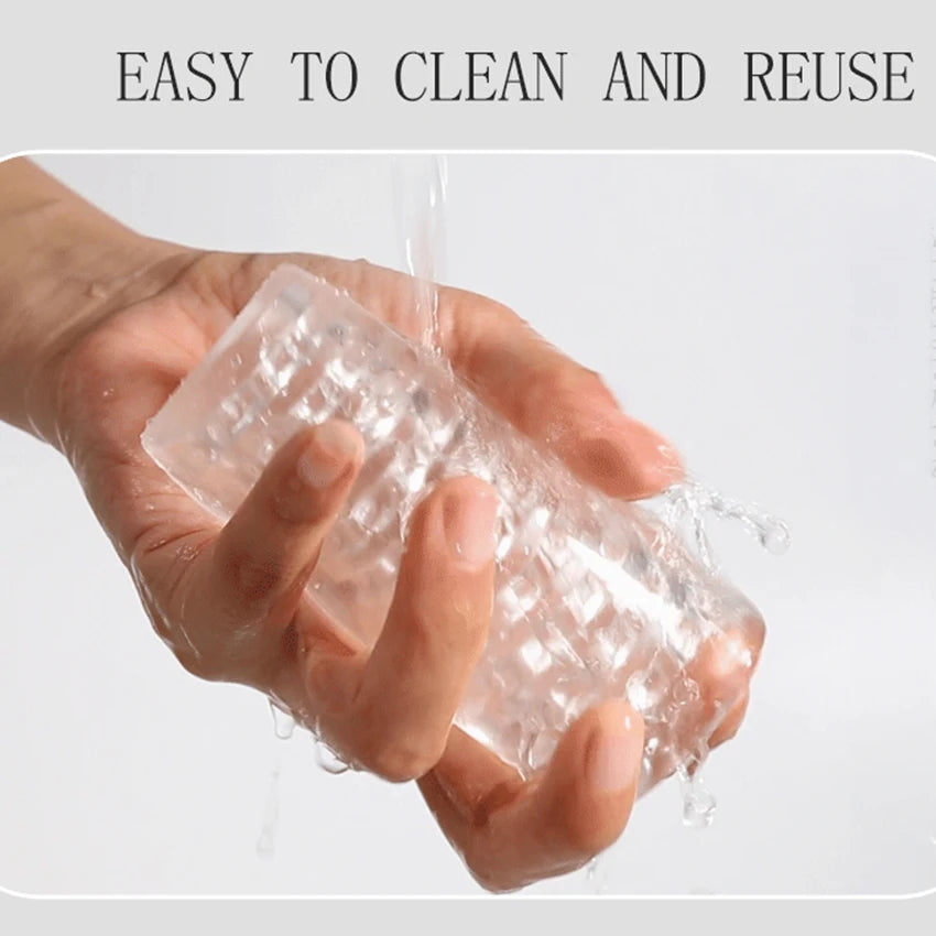 Male Masturbators Soft Pussy Sex Toys Real Vagina Adult Endurance Exercise Erotic Vacuum Pocket Masturbation Cup For Adult Men