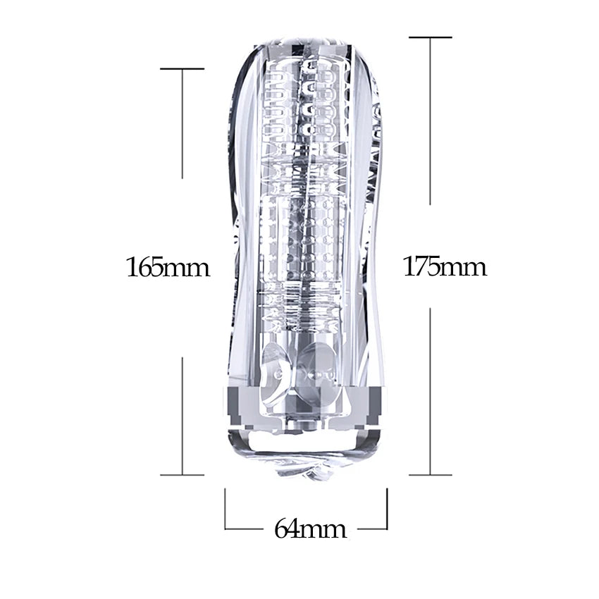 Male Masturbators Soft Pussy Sex Toys Real Vagina Adult Endurance Exercise Erotic Vacuum Pocket Masturbation Cup For Adult Men