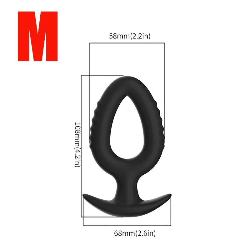 New Trend Wearable Anal Plug P Spot Stimulator Prostate Massage Fake Dildo Buttplug Sex Toy For Women Men Anal Dilator Adult 18+