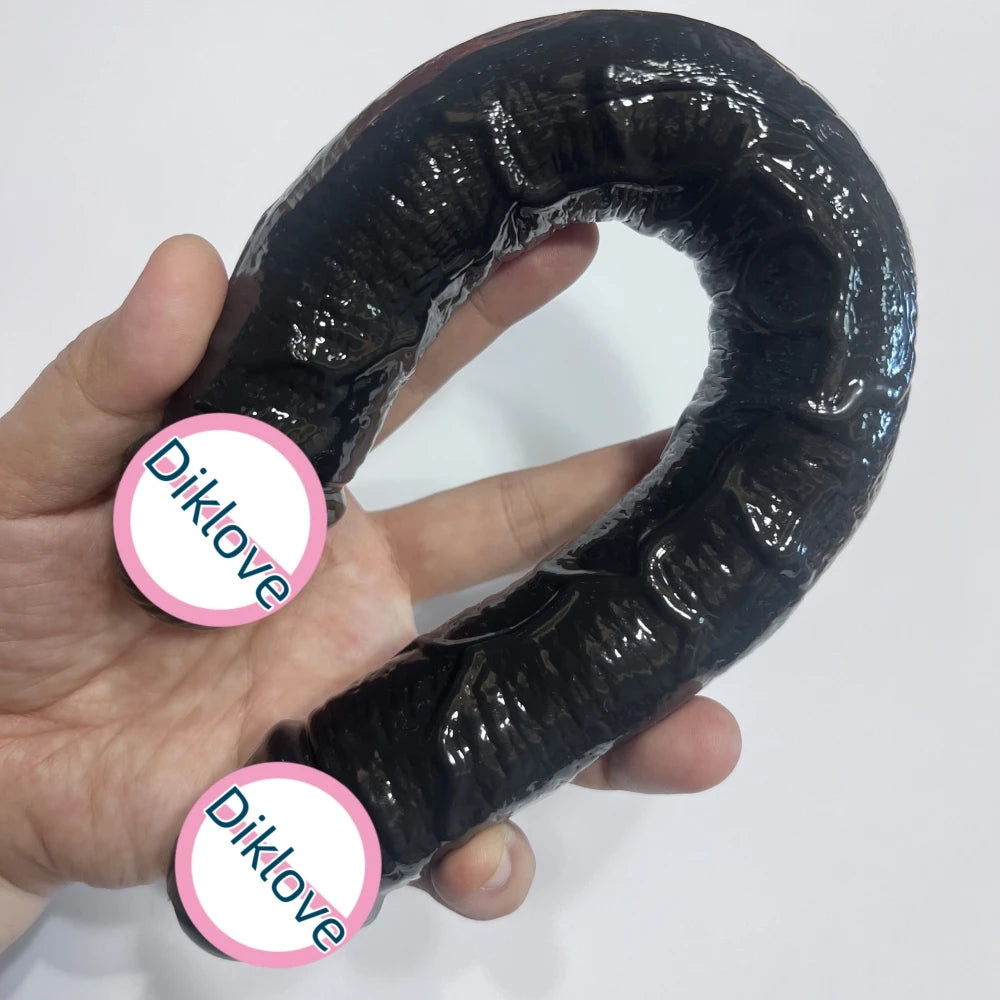 Double Dildo Realistic Penis Lesbian Couple Toys  double penetration Sex Toys for Woman Anal Vigina Adult Sex Products