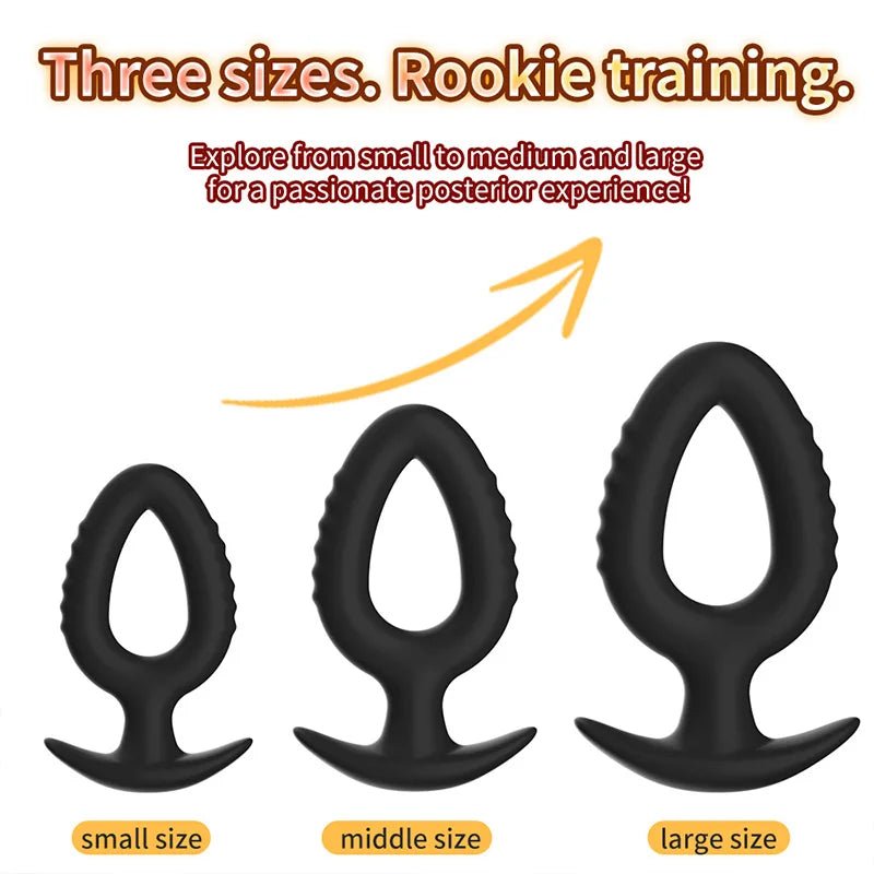 New Trend Wearable Anal Plug P Spot Stimulator Prostate Massage Fake Dildo Buttplug Sex Toy For Women Men Anal Dilator Adult 18+