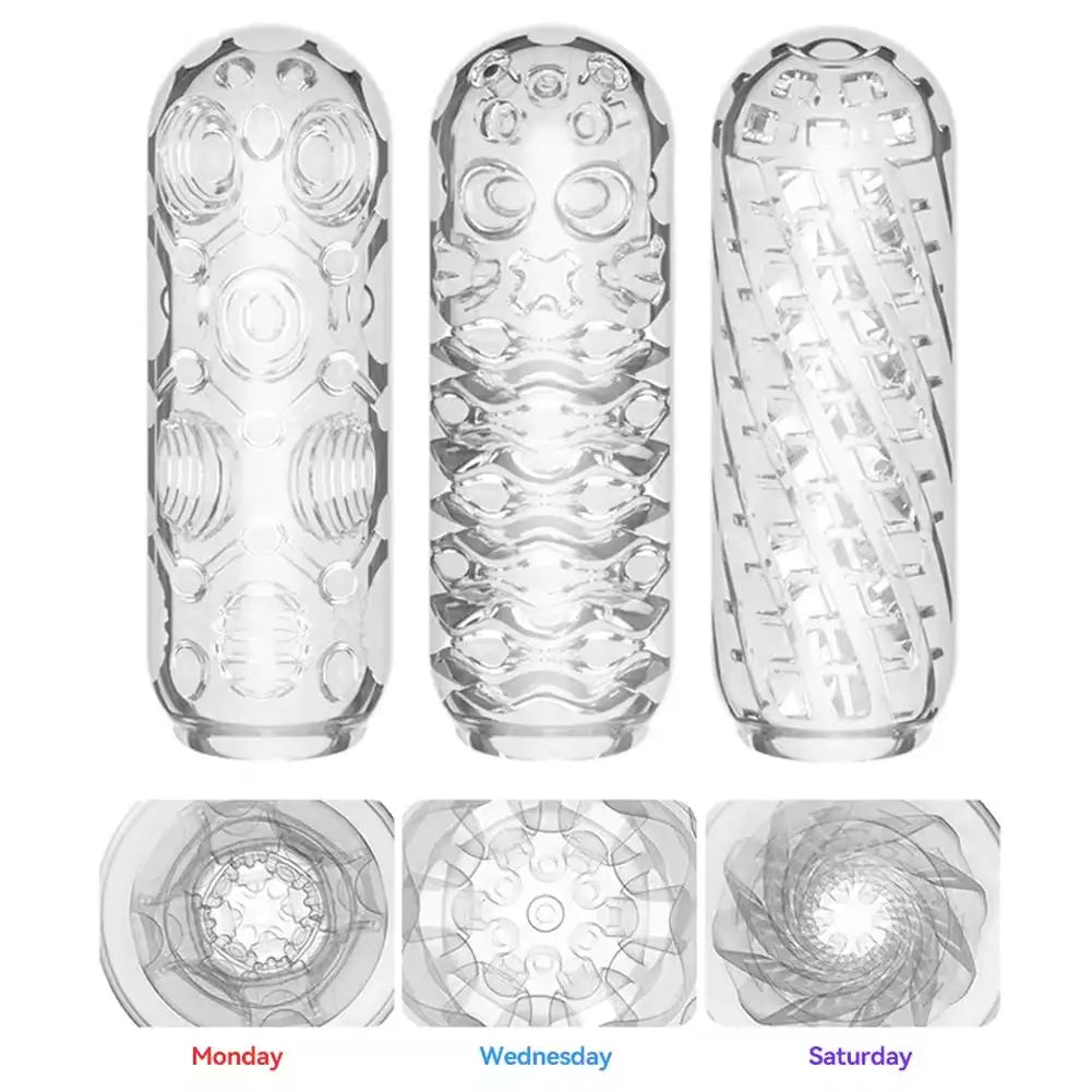 Masturbation Cup for Men Penis Massage Pussy Blowjob Toy Sexy Pocket Vagina Soft Male Exercise Adult Goods 18+