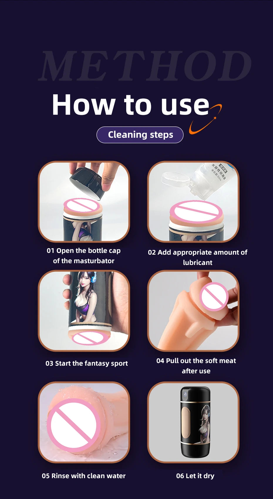 Sex Toy for Men Masturbator Cup Automatic Sucking Male Masturbator Vibration Blowjob Machine Sex Machine Penis Oral Machine