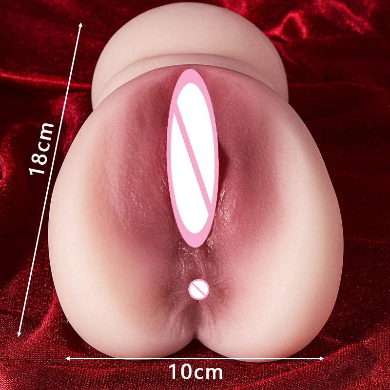 Sex Toys for Men Fake Vagina Masturbator Man Reslist 2 in 1 Pussy- Can Pussy Ring Onahole Ass Hole Real Vaginasilicona Love Gel
