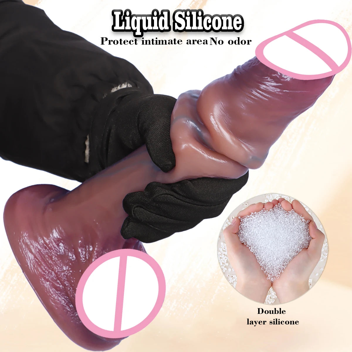 Realistic Long Dildos for Women Gay Soft Skin Feel Sliding Masturbators Stimulation Vaginal Big Penis Dildos Adult Sex Toys