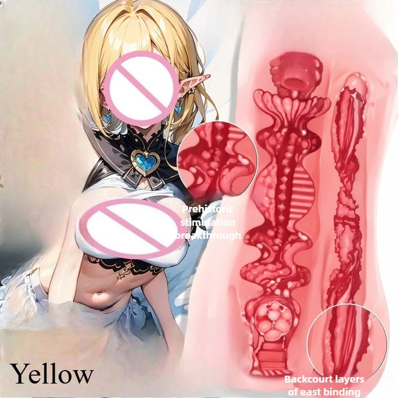 Masturbator for Men Real Sex Doll Sex Toy Anime Artificial Vagina Pocket Vagina Toy with Narrow Pussy Dick