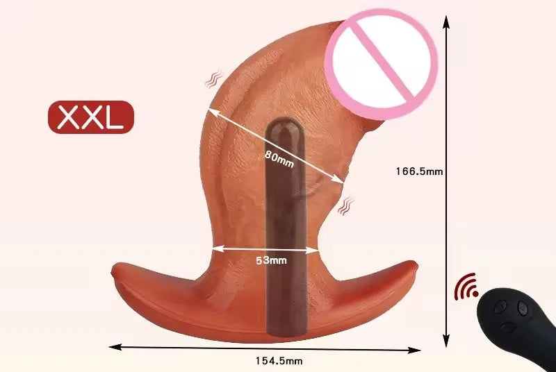 Sex Toys For Men Women Huge Dildo Anus Expansion Silicone Butt Plug Prostate Massager Vagina Big Dick Vibrating Dildo Anal Plug