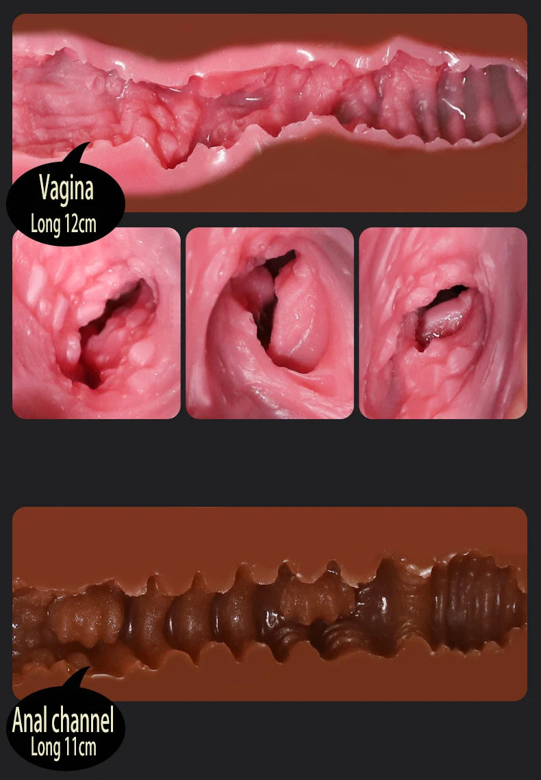 Vaginal For Men Sex Toys Male Masturbator Adult Sex Products Pocket Pussy Realistic Butt Anus Ass Masturb Toy Penis Stimulator