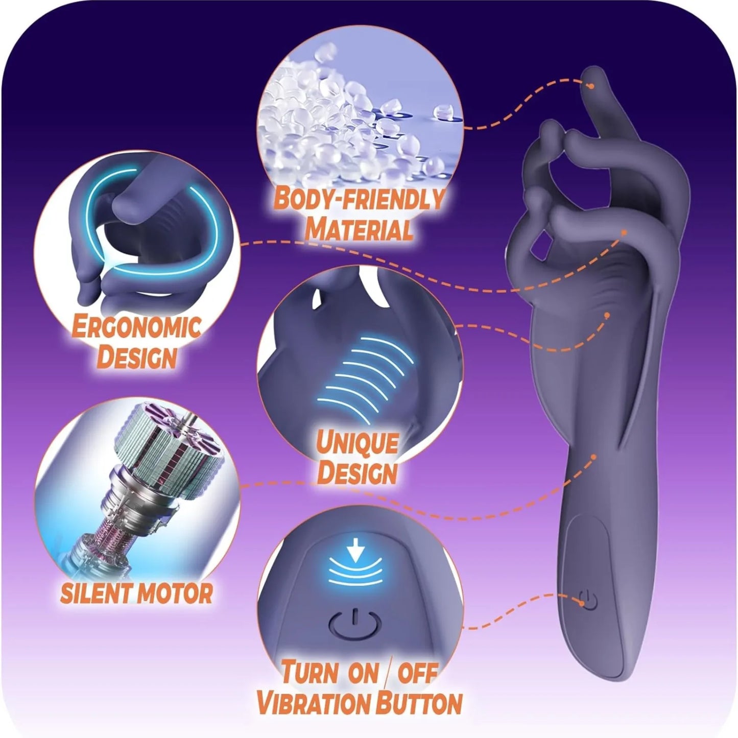 Male Masturbator Vibrator Penis Massager Glans Exerciser Lasting Delay Endurance Vibrating Trainer Automatic Oral Sex Toy Men