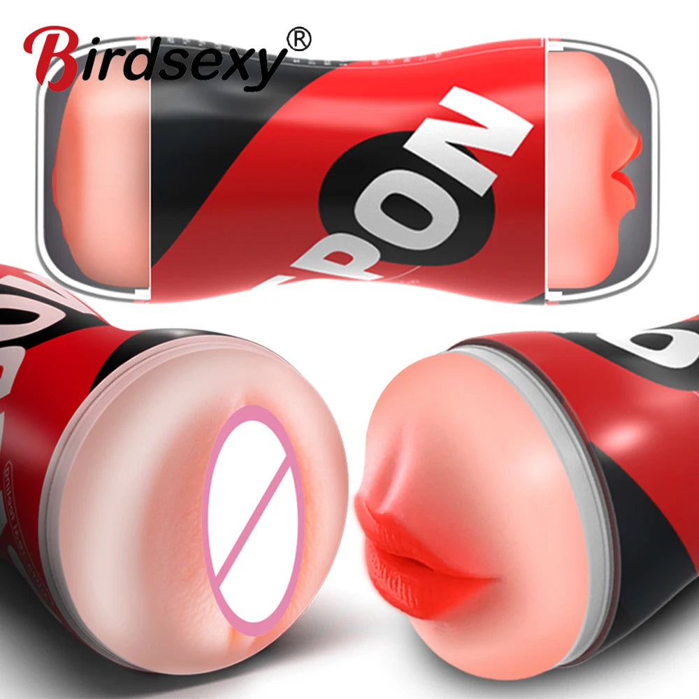 Masturbation Cup Sex Toys for Men Soft Male Exercise Penis Massage Sexy Pocket Pussy Blowjob Sex Toy Vagina Adult Goods 18+