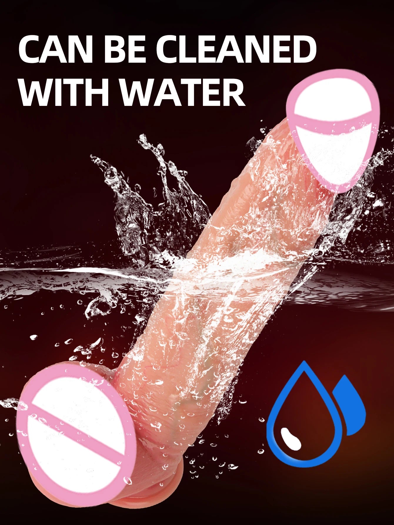 Realistic Dildos for Women Skin Sliding Foreskin Testicles Dildo Anal Vaginal Stimulation Strapon Big Penis Sex Toys for Woman