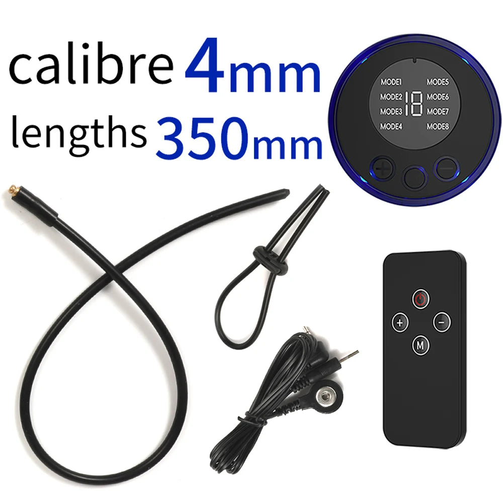 Sex Toy for Men Horse Eye Stick Stimulation Urethral Plug Urethra Beads Electro Shock Stimulation Male Masturbator Extender Plug