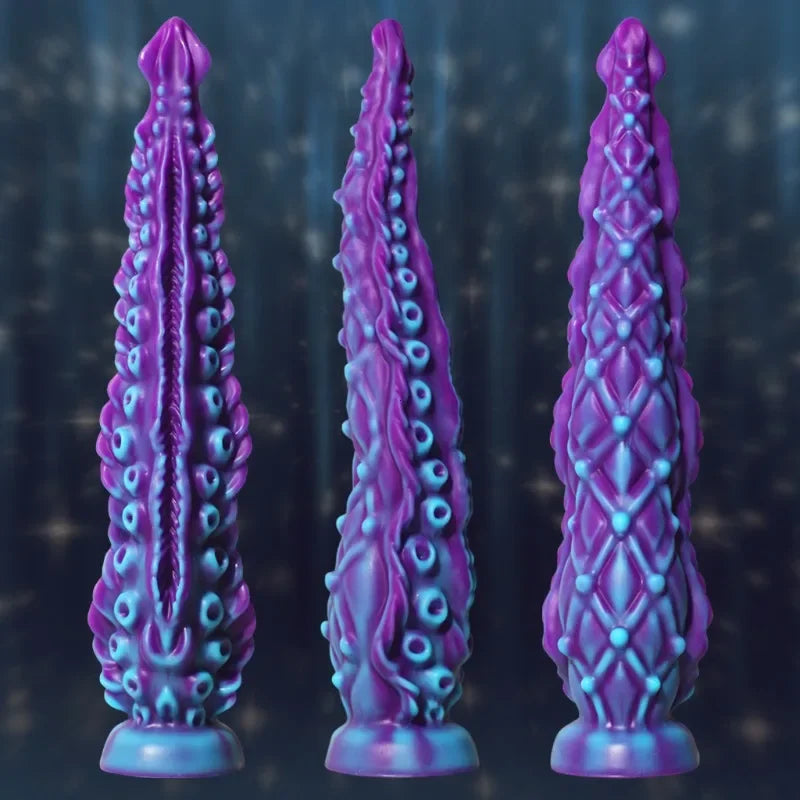 Male Sex Toy Prostate Stimulator with Powerful Suction Cup Giant Monster Vibrating Stick Suitable for Couples Adult Sexy Toys