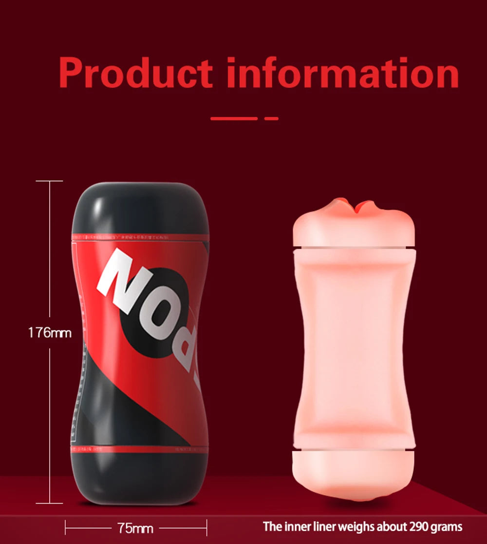 Masturbation Cup Sex Toys for Men Soft Male Exercise Penis Massage Sexy Pocket Pussy Blowjob Sex Toy Vagina Adult Goods 18+