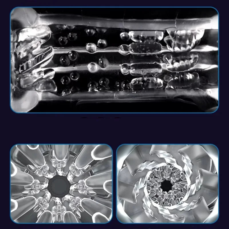 Electric Male Masturbator Cup Sex Toy for Men Blowjob Sex Machines Pocket Vagina Pussy Glans Trainner Adult Sex Toys for Men