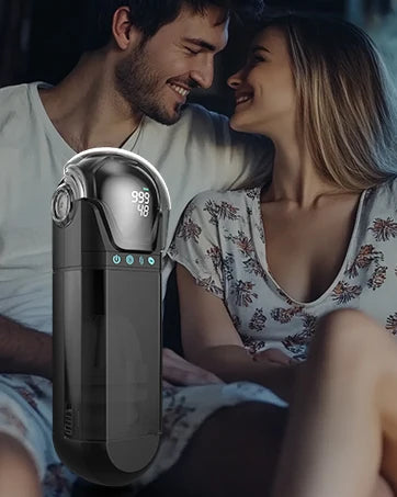 Male Masturbator Mens Sex Toys - Penis Pump Sex Toy for Men, APP Control Adult Toys Pocket Pussy 3D Male Stroker, Visual Blowjob