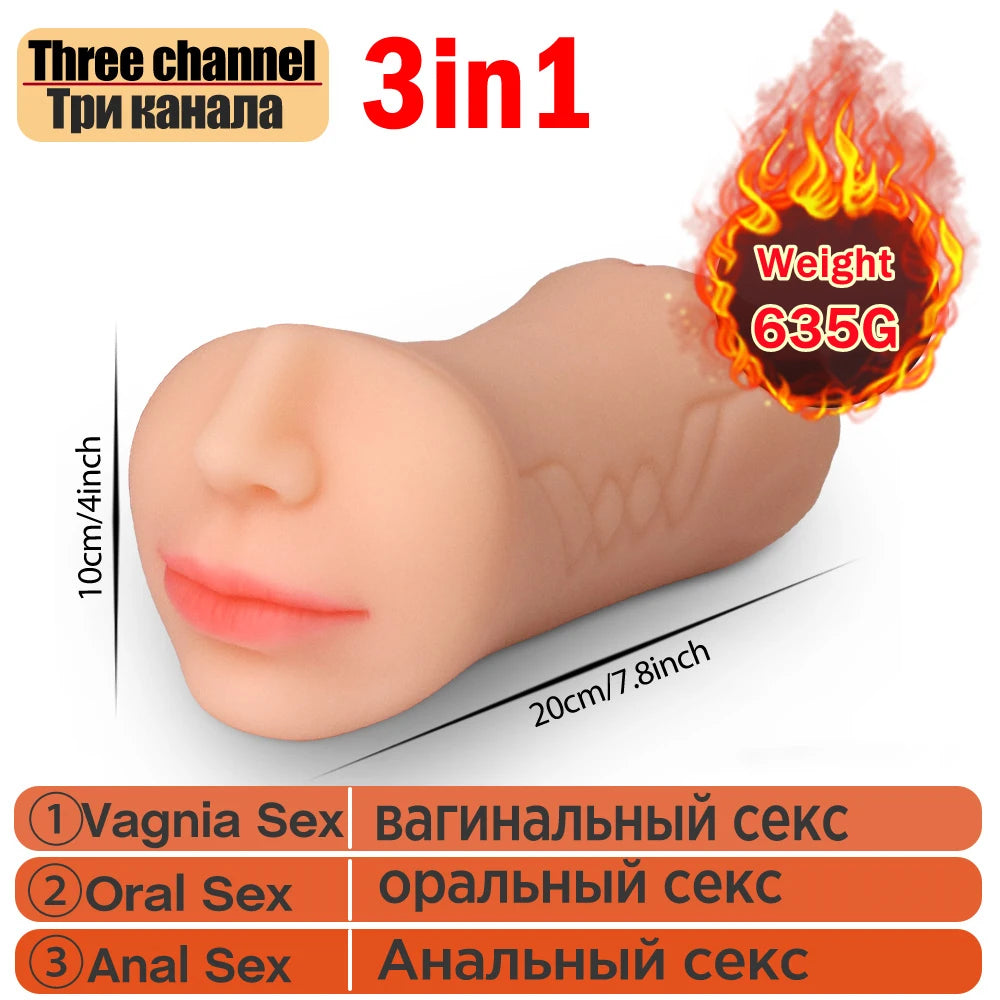 Sext Toy for Man Fake Pussy¨ for Men Male Masturbator Vagina Real Sex Vagina Deep Adult Supplies Realistic Vaginas Masturbator