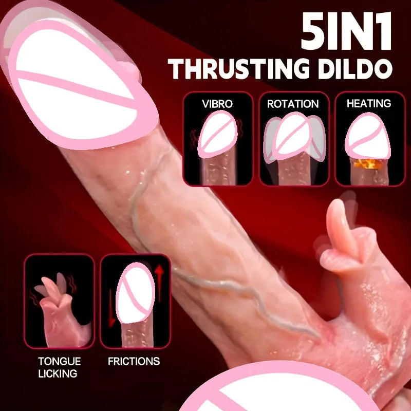 Vibrator Dildos Realistic Big Long Dildo Adult Supplies Huge Dick 18 for Girls Sex Toy Penis Sexyshop Rubber Dilddo For Women's