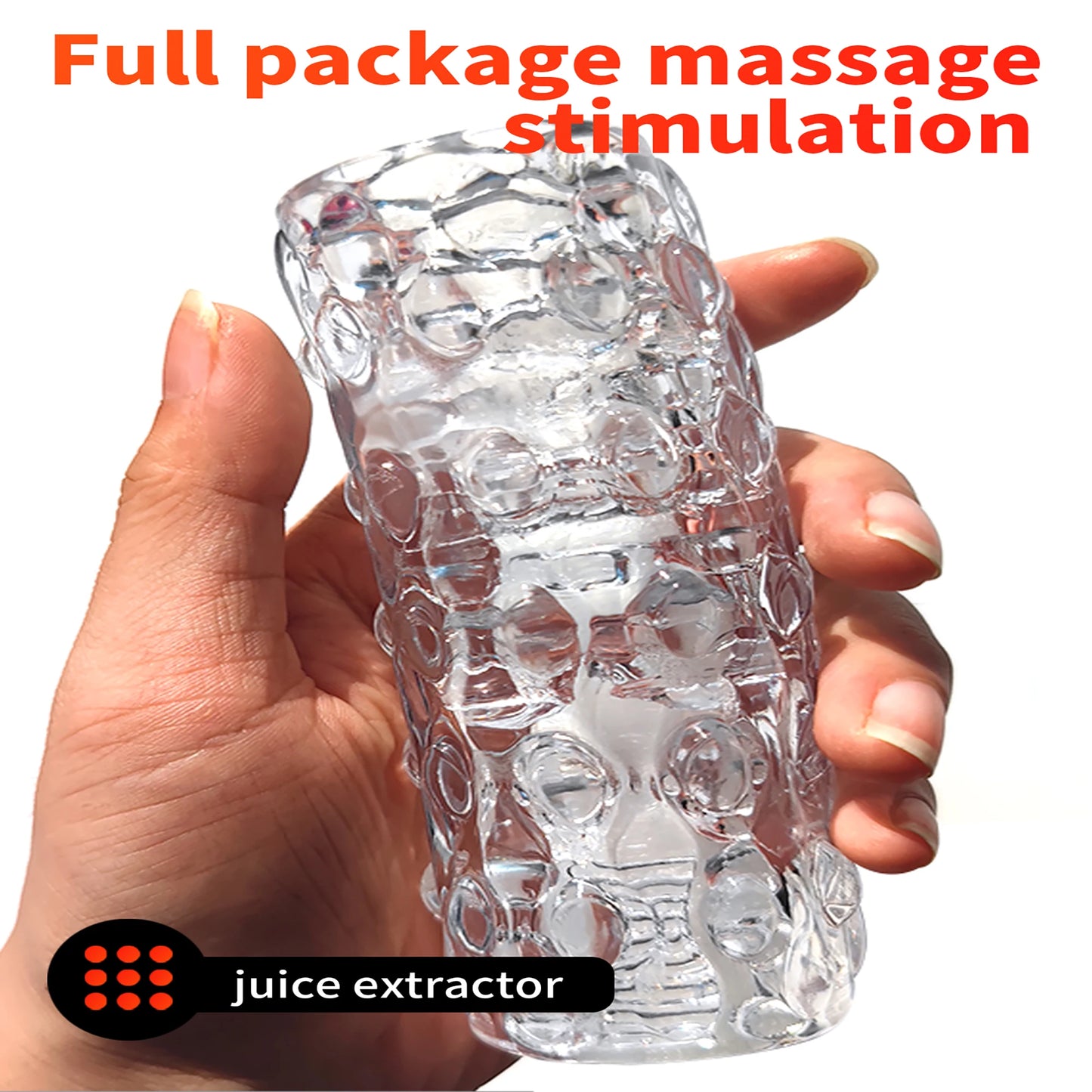 Sex Toys Masturbation for Men Penis Pleasent Aircraft Cup Device Soft Transparent Pocket Vaginal Sleeve Training 18 Adult Erotic