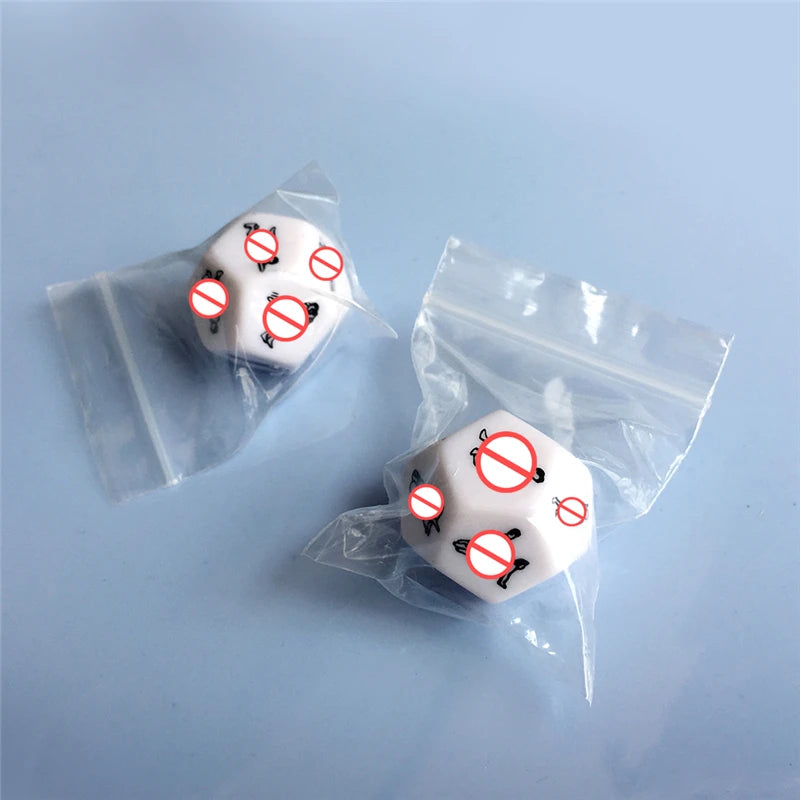 Sex Toys For Couples Women Adult Game Funny Sex Dice 6/12 Sides Romance Love Humour Gambling Erotic Crap Dice Bar Christmas Gift