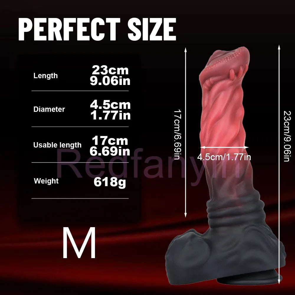 Huge Horse Realistic Dildos Sex Toy Women 18+ G-spot Masturbation Animal Penis Silicone Fake Dick for Butt Plug Anal Dilation