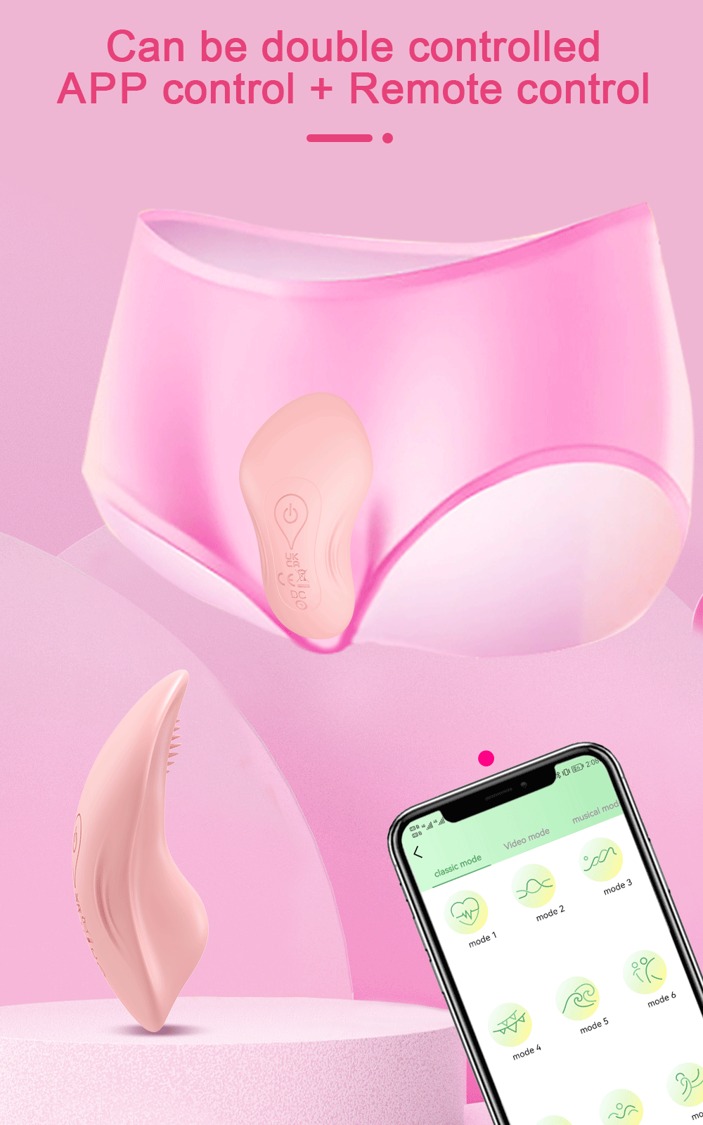 Sex Shop Wearable Vibrator Masturbation Tools for Women Vibration Clitoris Stimulator Mini Dildo Vibrator Sex Adult Products