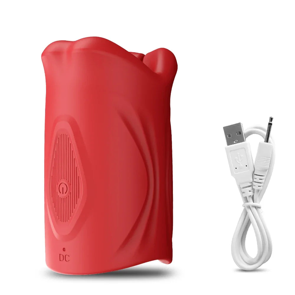 Penis Training Vibrator Tapping Stroker Stimulator Male Masturbator Erotic Toys Glans Trainer Vibration Penis Extender Toys