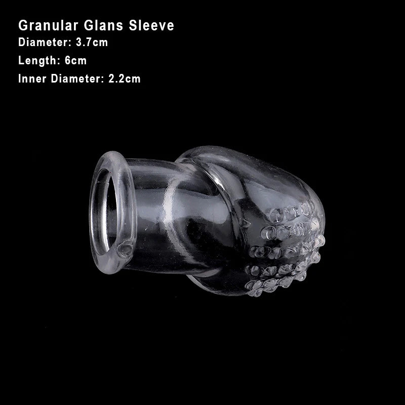 Sex Toys For Couples For Men Penis Sleeve Granular Stimulation Erotic Products Extension Bdsm Enlarger Ejaculation Delay Condom