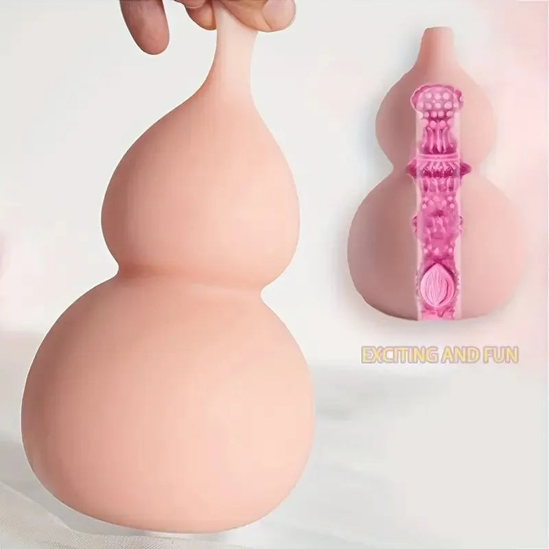Male Masturbator Sex Toy for Adult Sexy Man Flesh Realistic Textured Pussy Anus Male Stroker Light Male Sex Toys Adult Supplies