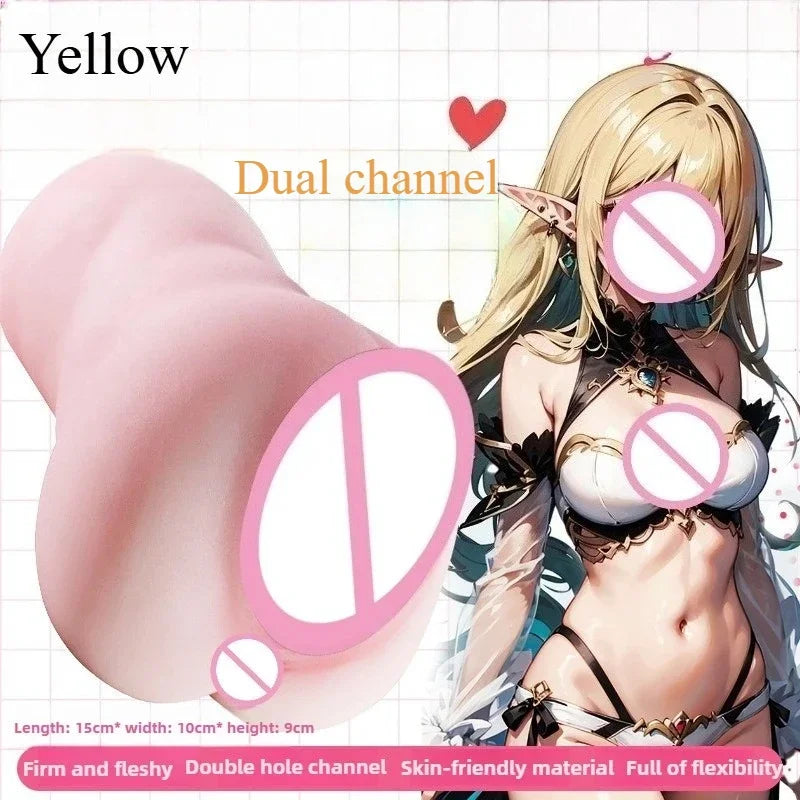 Masturbator for Men Real Sex Doll Sex Toy Anime Artificial Vagina Pocket Vagina Toy with Narrow Pussy Dick