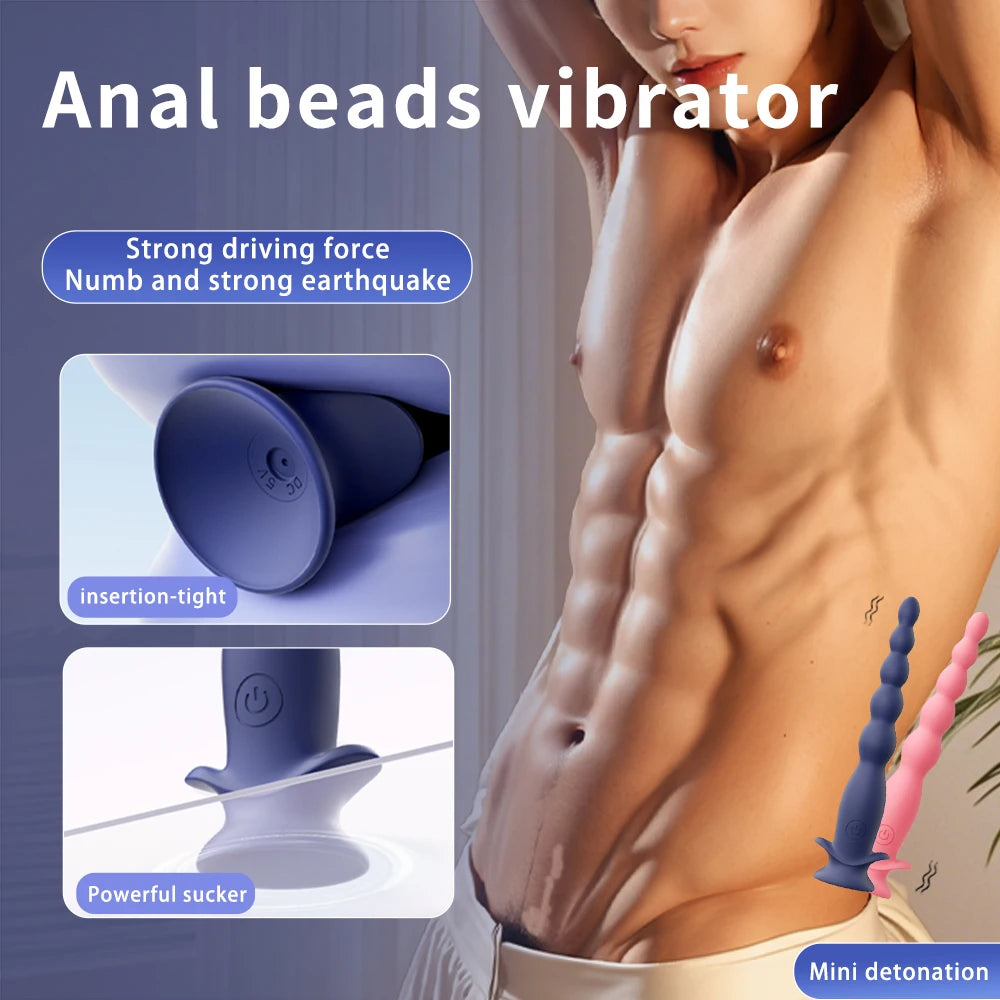 Sex Toys Anal Plugs Vibrator For Lady Clitoris Massager Stimulator Vibrating Butt Plugs Male Prostate Massager Anus Sex Toy 18+