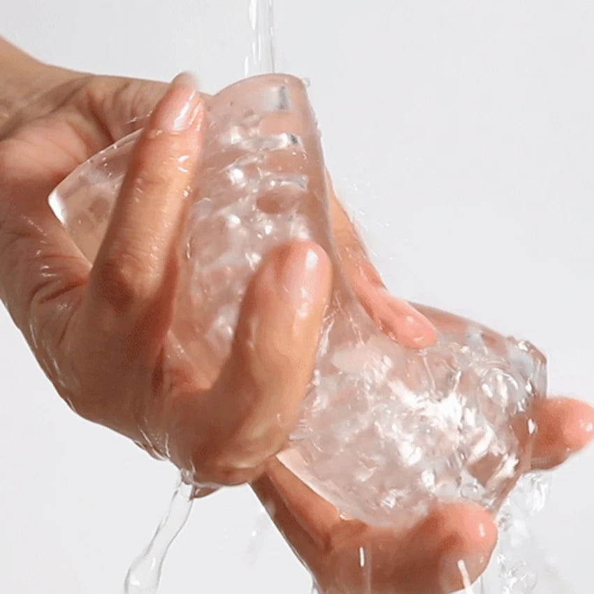 Male Masturbator Egg Erotic Toy for Adultl Silicone Masturbation Cup Penis Exercise Sex Toys for Men Protable Blowjob Sex Shop