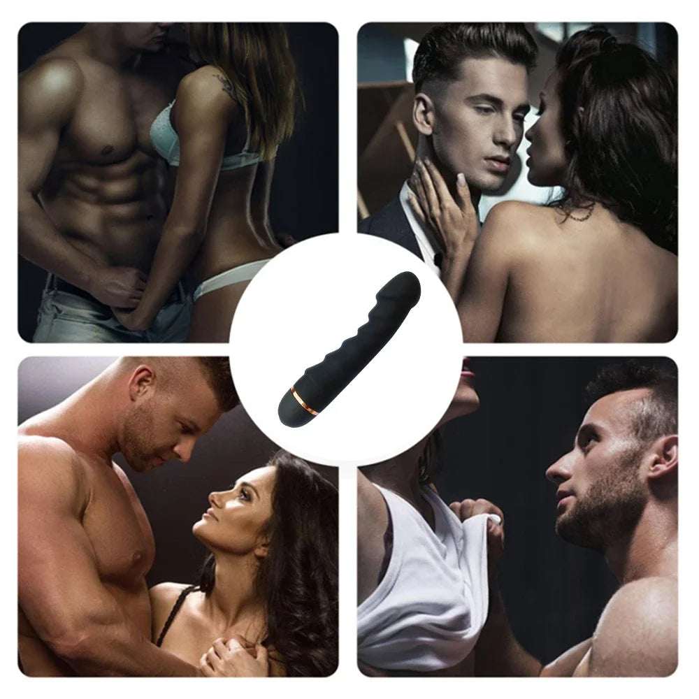 20 Modes Vibrator Soft Silicone Dildo Realistic Penis Strong Motor G-spot Clitoral Stimulator Female Masturbator Adult Sex Toys