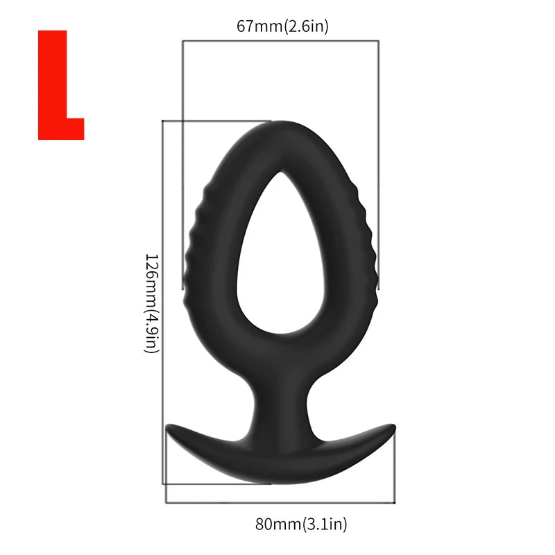 New Trend Wearable Anal Plug P Spot Stimulator Prostate Massage Fake Dildo Buttplug Sex Toy For Women Men Anal Dilator Adult 18+