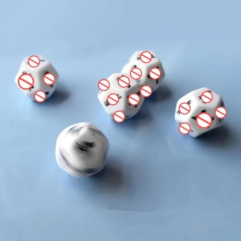 12 Sides Sex Toys for Couples Funny Sex Dice Adult Game Erotic Love Sexy Posture Foreplay Lovers Humour Game Toy Romantic Party