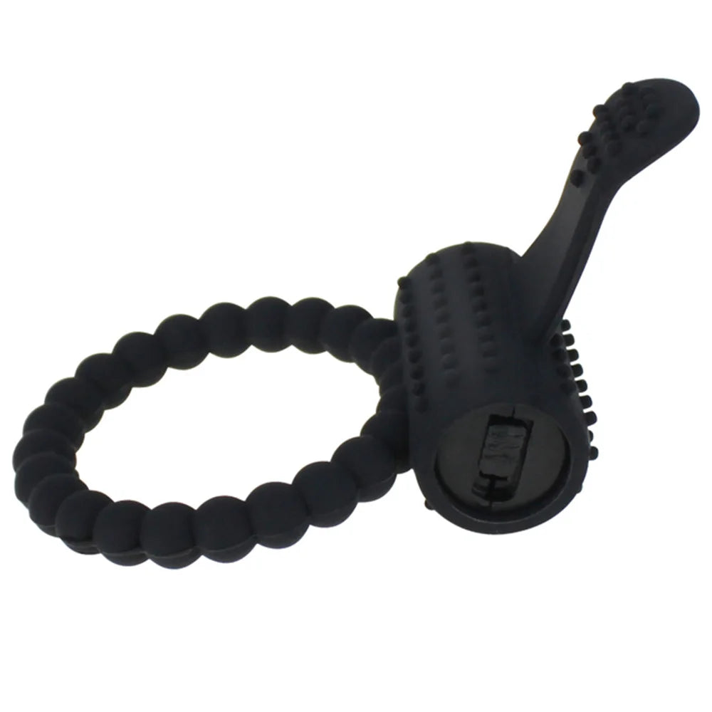 Adult Games Cock Ring Penis Sex Toy Cockring Vibrating Man Ring Vibrator For Couples Ejaculation Delay Enhancement Pleasure