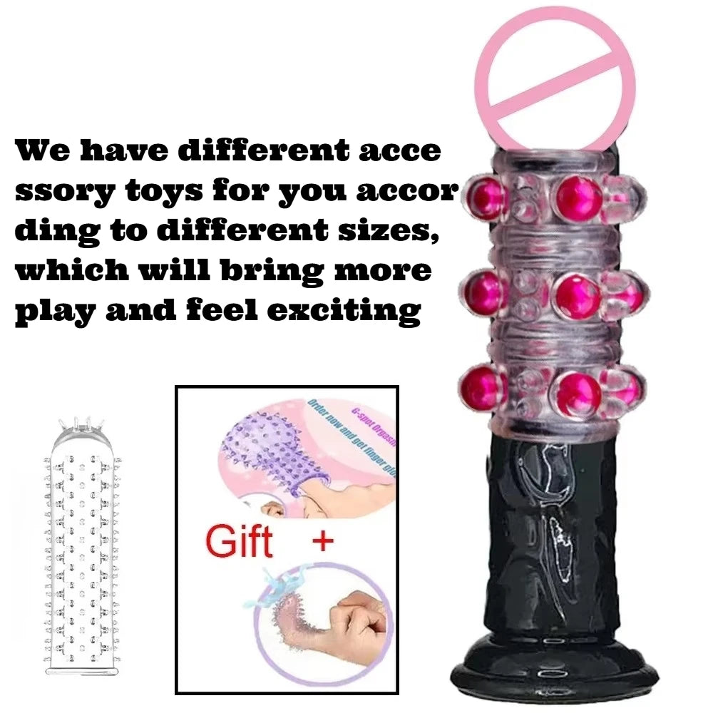 Dildos Sex Toys Dick Cheap Soft Female Vagina Clitoris Anal Masturbators Penis with Suction Cup 5 Colors Consolador Dildo Gode