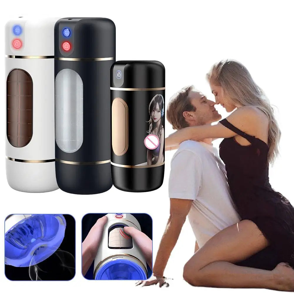 Sex Toy for Men Masturbator Cup Automatic Sucking Male Masturbator Vibration Blowjob Machine Sex Machine Penis Oral Machine