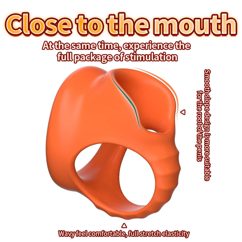 Silicone Penis Cock Ring Delay Ejaculation Erection Chastity Cage Adjustable Scrotum Bondage Lock Cockring Adult Sex Toy for Men