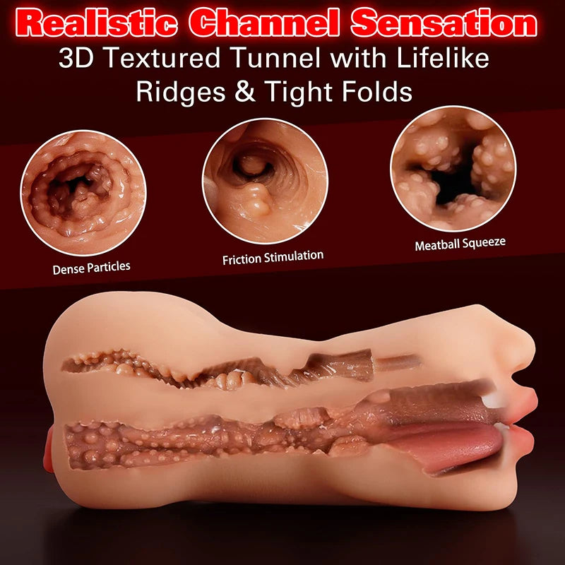 Sext Toy for Man Fake Pussy¨ for Men Male Masturbator Vagina Real Sex Vagina Deep Adult Supplies Realistic Vaginas Masturbator