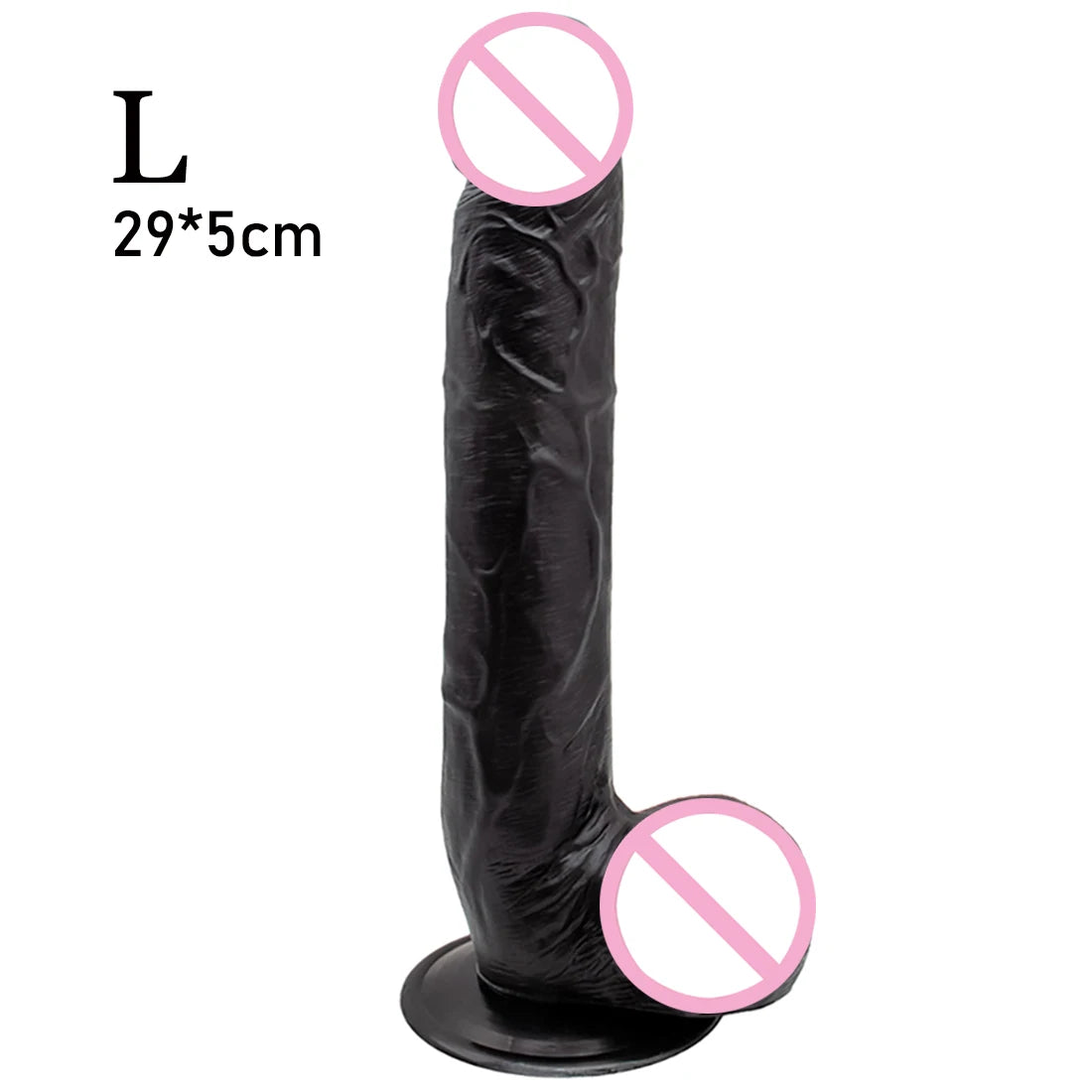 Oversized Realistic Dildos with Suction Cup Soft Skin Feeling Huge Penis Erotic Long Phallus Anal Plug Dick Sex Toys for Women