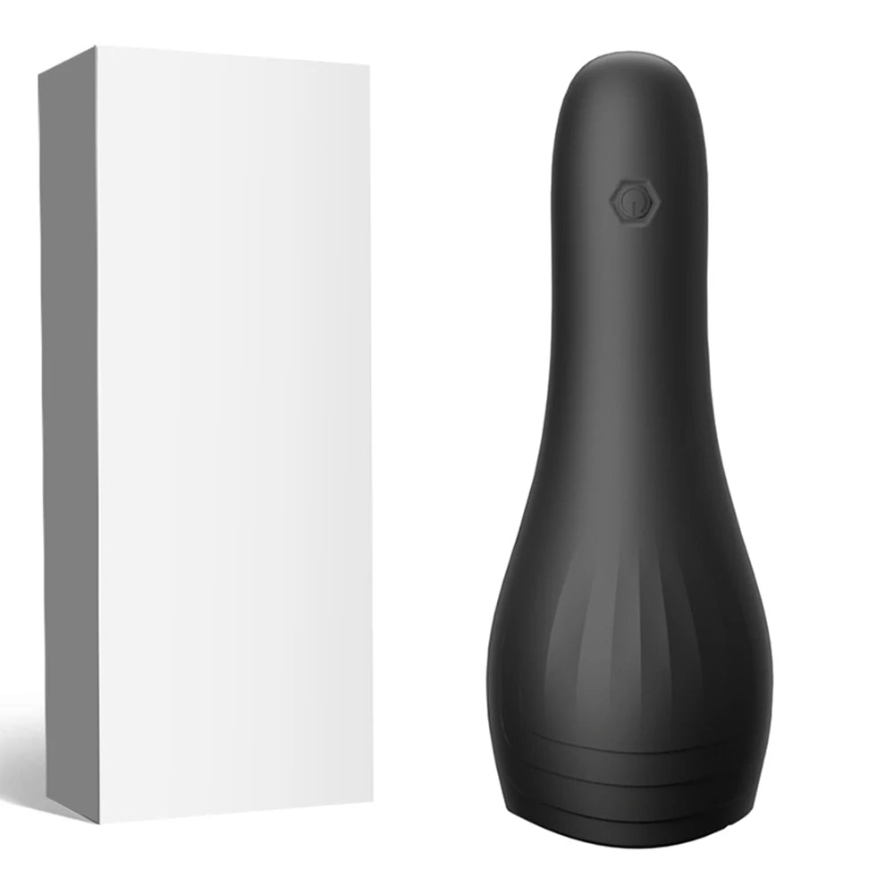 Sex Toys for Men Rechargeable Penis Massager with 10 Vibrators Male Masturbator Delay Lasting Glans Trainer Men's Glans Vibrator