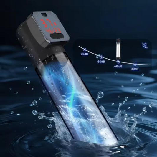 Sex Toys For Men  Powerful Sucking Modes LCD Display Electric Vacuum Penis Enlargement Extend Training Pump For Men Adult Toys