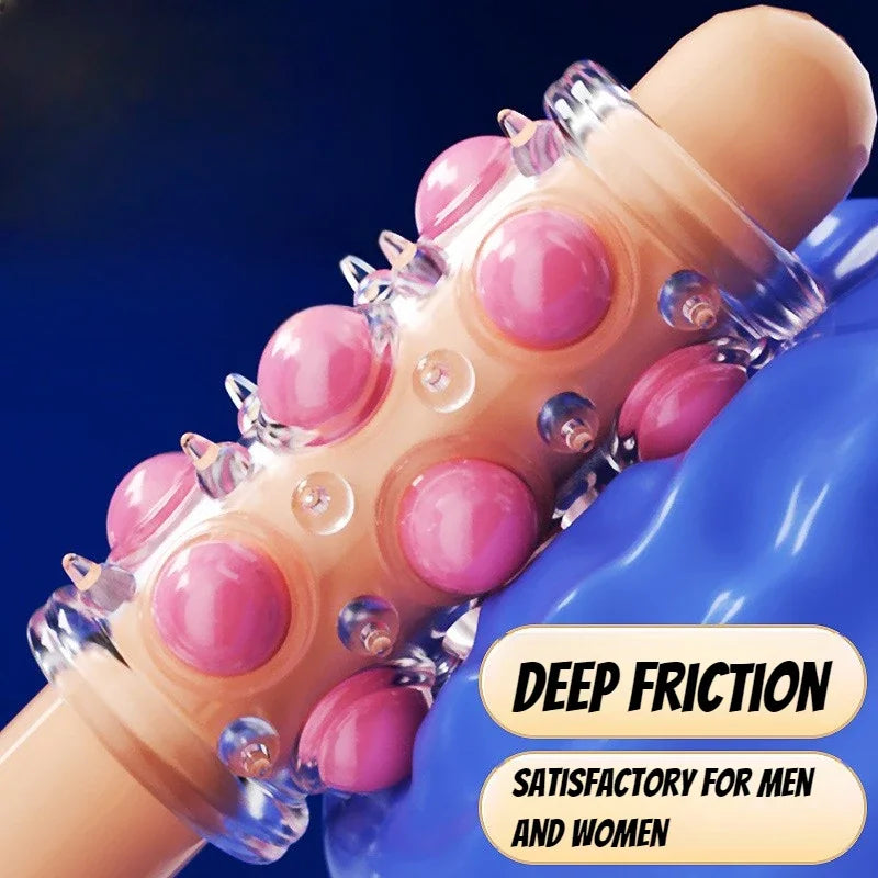 Sex Toys for Men Hyperstimulation Massager Cock Penis Ring Delay Ejaculation Stronger Erection Sex Toys Adult Supplies Cock