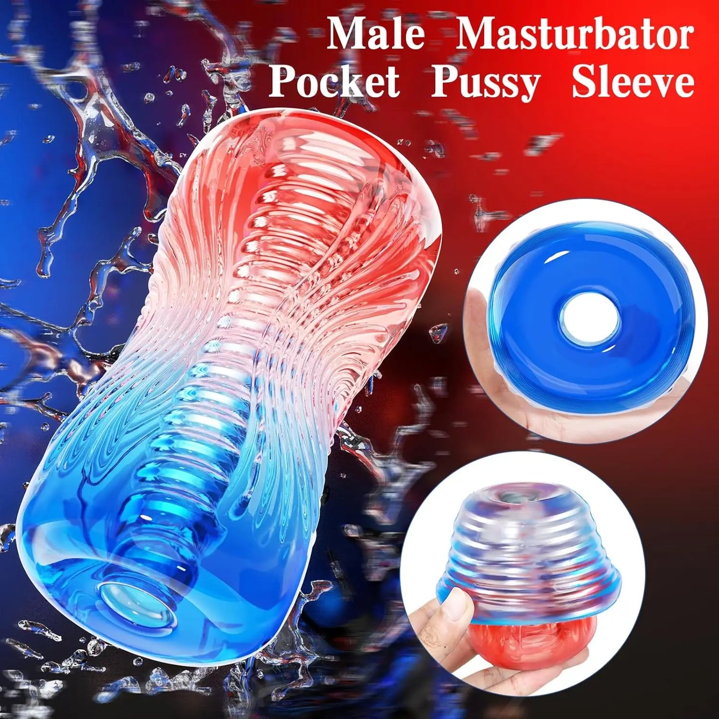 Male Masturbator Cup Sex Toys Adult Sex Toy Pocket Pussy TPE Male Penis Training Sex Toy For Men 3D Realistic Texture Couple 18+