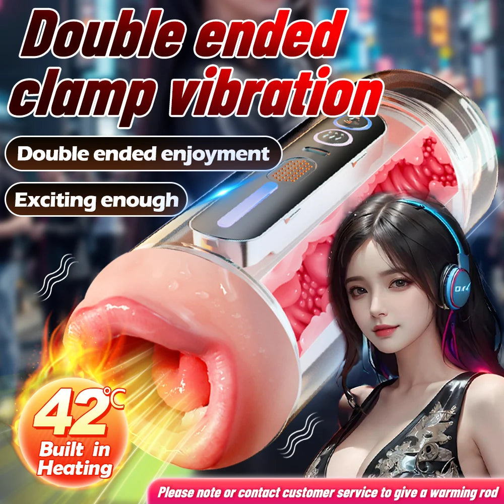 Sex Toys Automatic Male Masturbator Cup Sexy Voice Blowjob Vaginal Penetration Pocket Pussy Masturbator Toy Adults Goods for Man